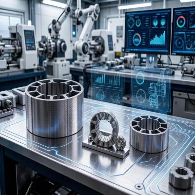 Custom Precision Stamping Fixed Rotor Components Produttore