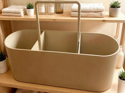 Custom Heavy-Duty Metal Sink Organizer Multi-Purpose Storage Basket Produttore